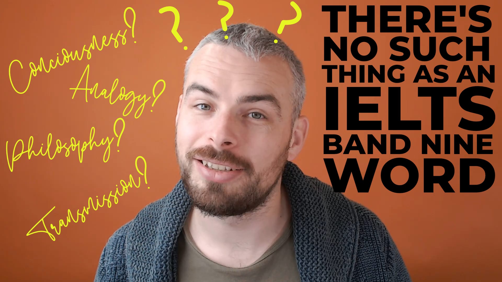There's no such thing as an IELTS band nine word